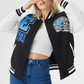 NFL Detroit Lions Mashup Men's Rib Wool Varsity Jacket