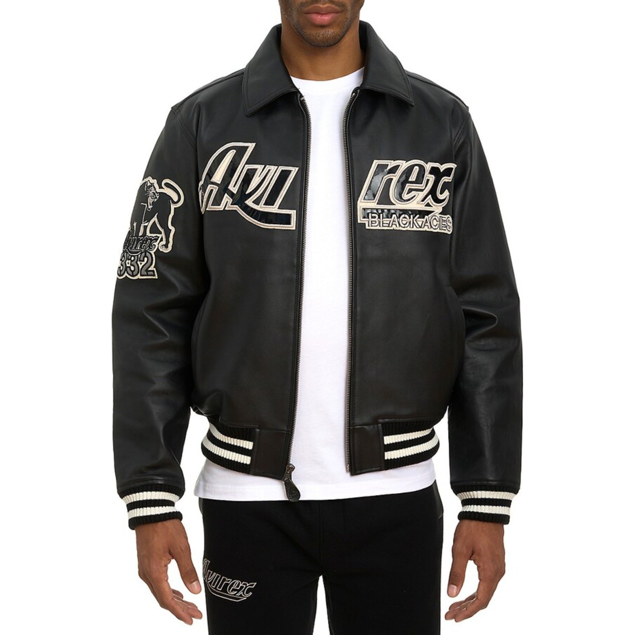 Avirex Black Aces A-2 Jacket