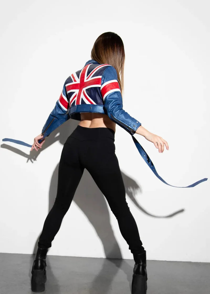 Cammy British flag jacket
