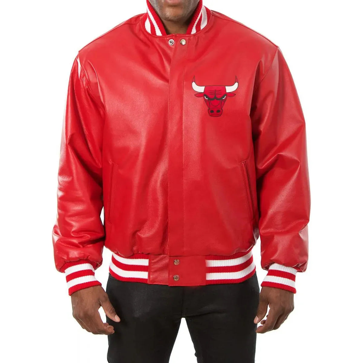 Chicago Bulls varsity-style jacket
