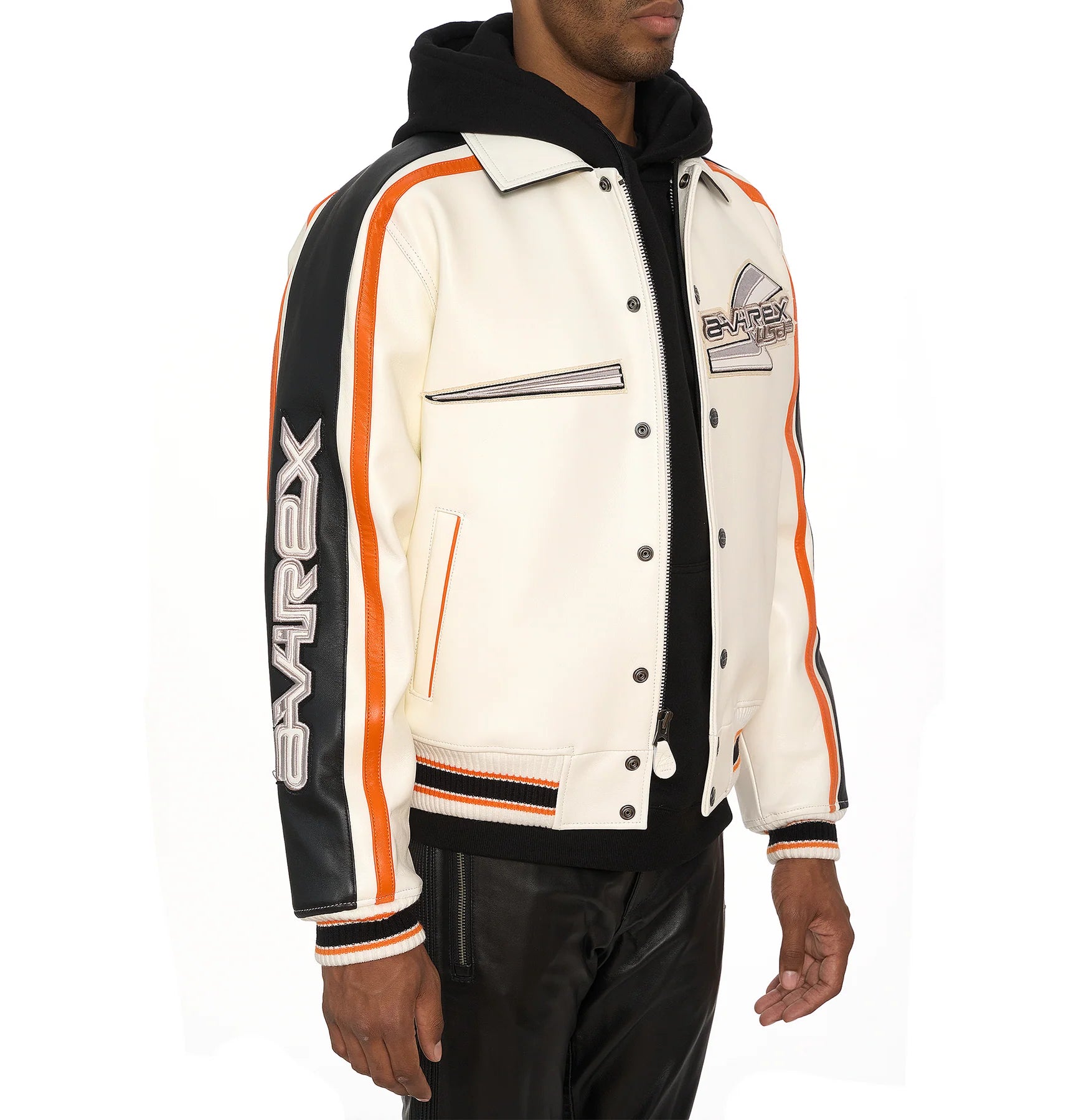 Bold urban varsity jacket
