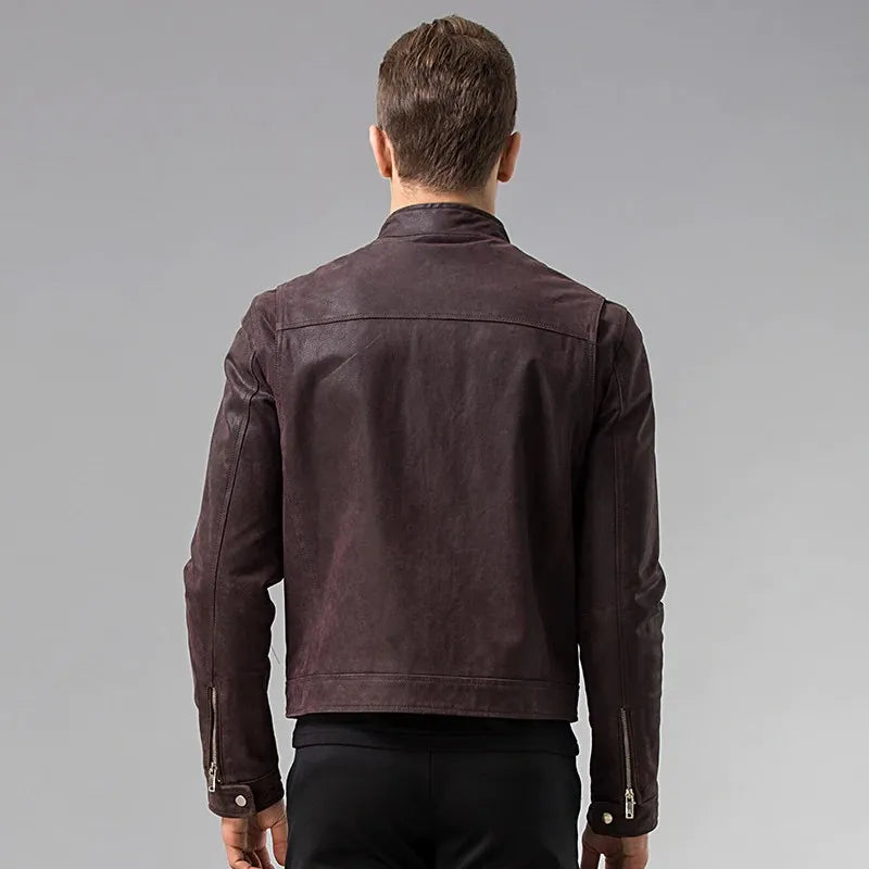 Premium leather jacket for men
