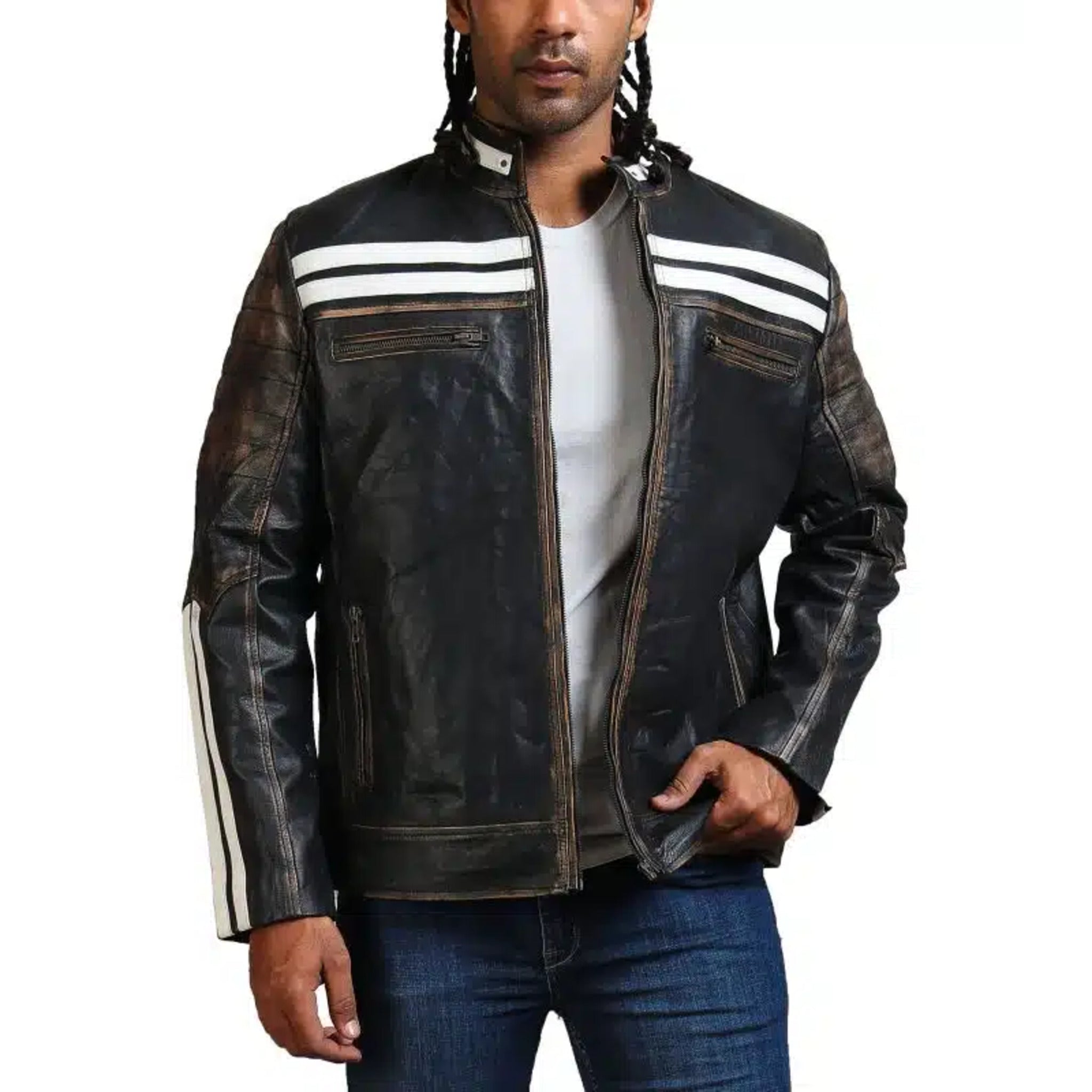 Stylish motorcycle jacket
