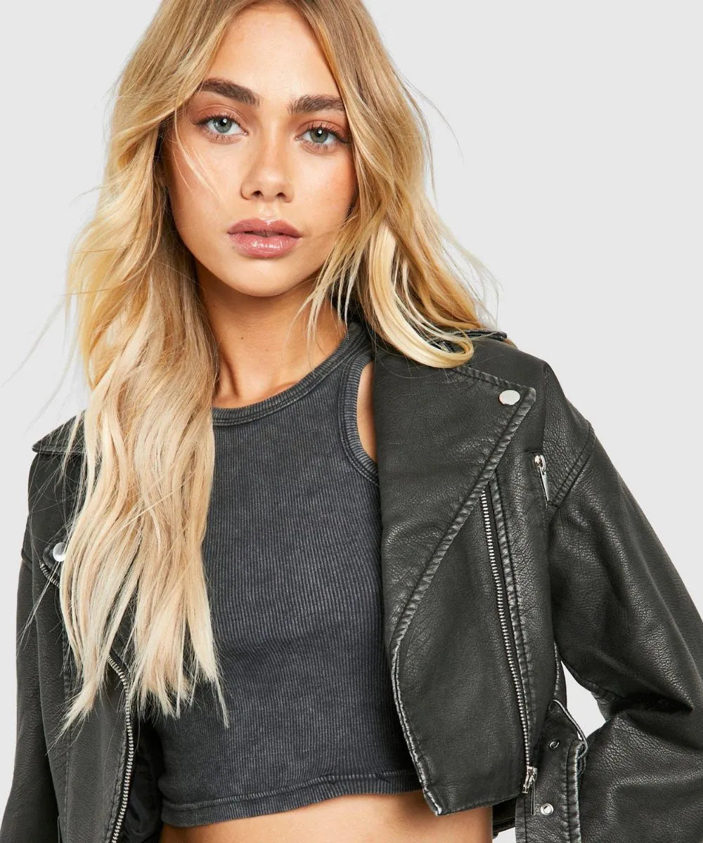 Vintage distressed women’s jacket

