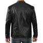 Leather motorcycle jacket
