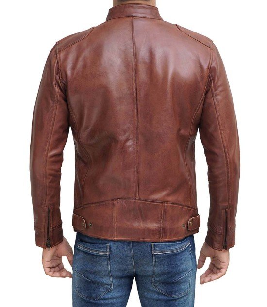 Men’s vintage cafe racer jacket
