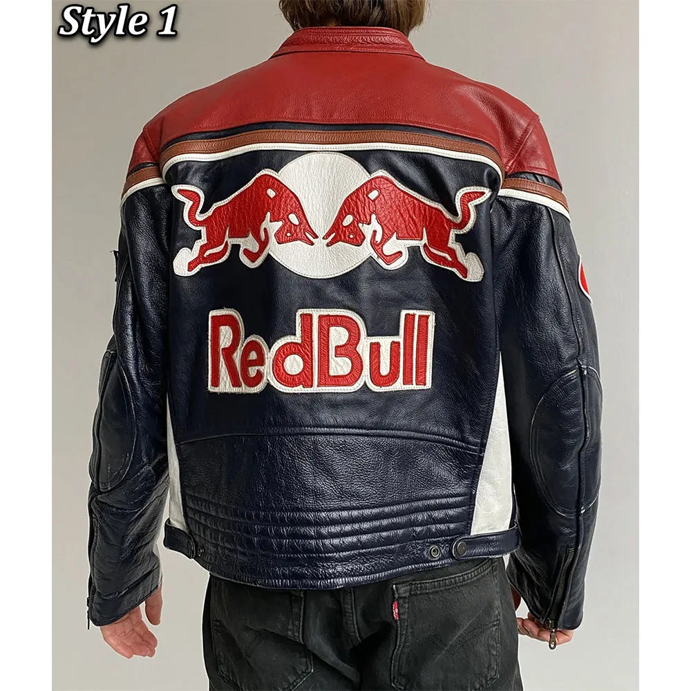 MotoGP inspired leather jacket

