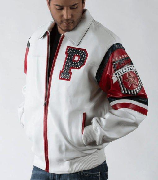 Pelle Pelle All American Heritage White Jacket