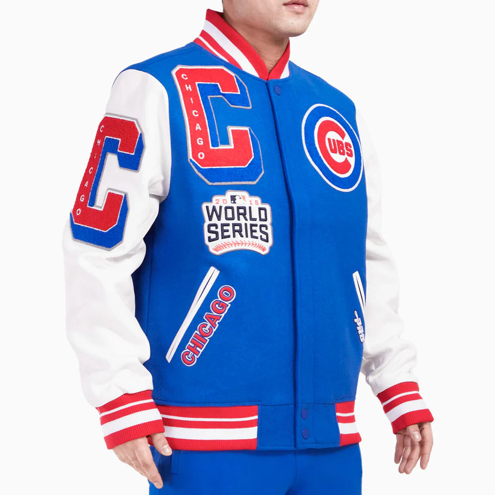 Chicago Cubs leather jacket
