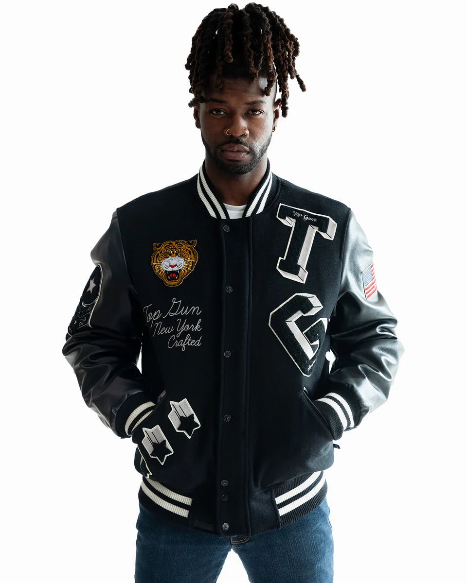 Stylish Varsity Jacket by OutfitTouch