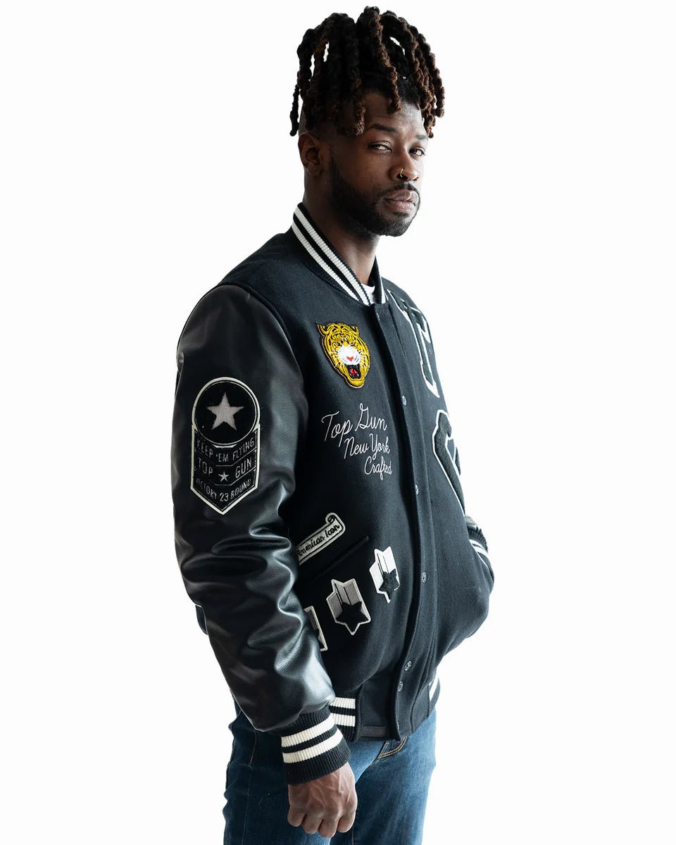 Stylish Varsity Jacket by OutfitTouch