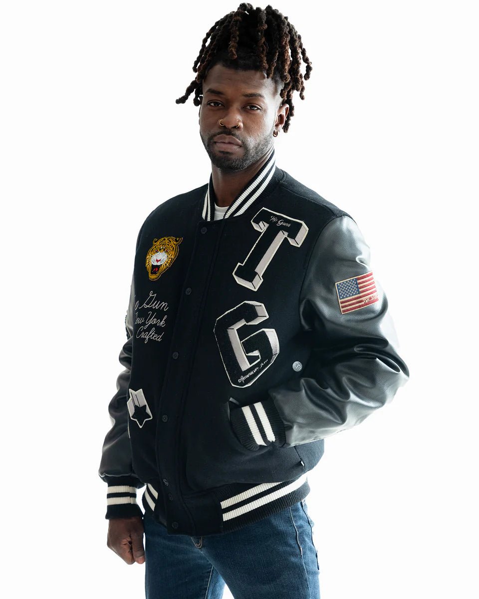 Stylish Varsity Jacket by OutfitTouch