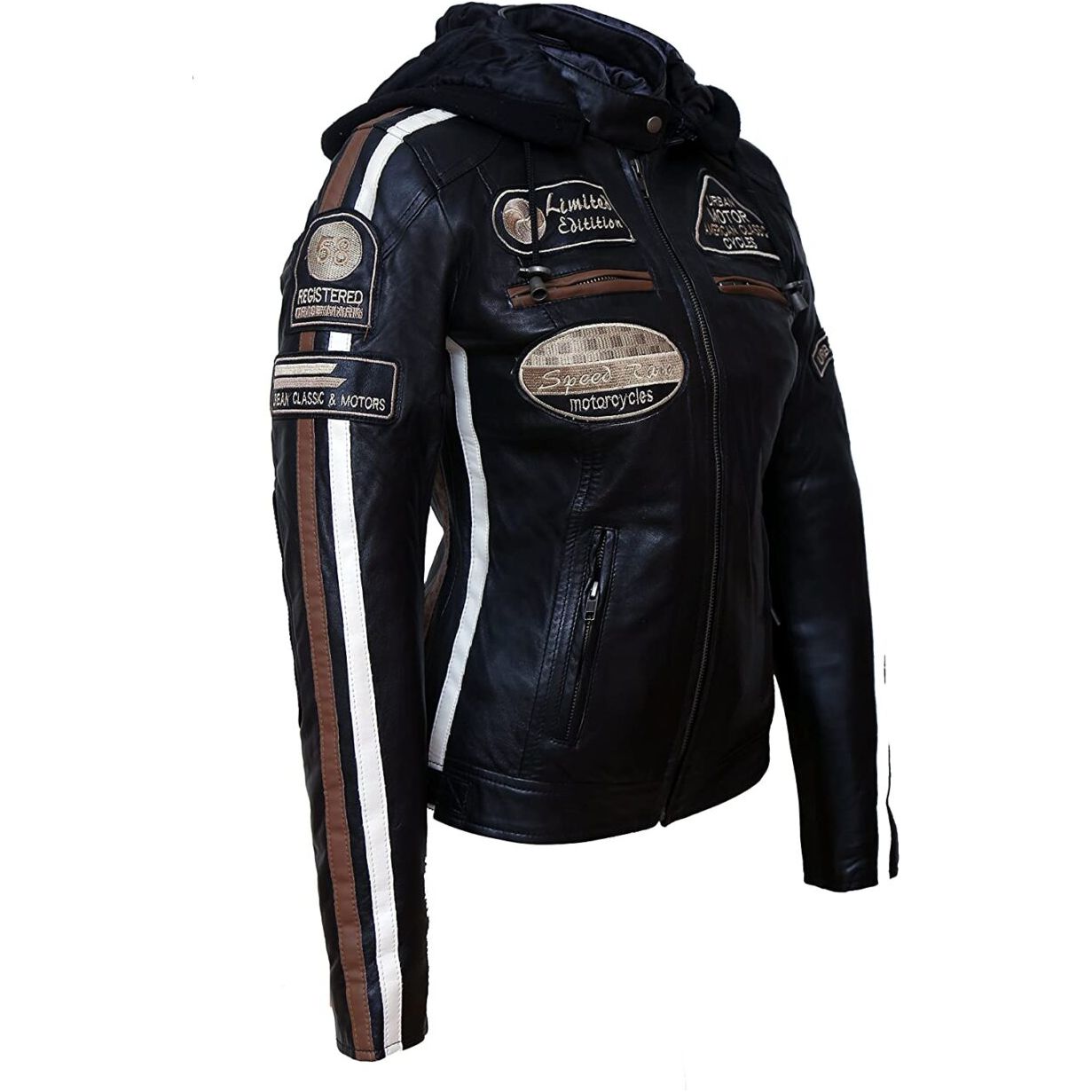 Premium leather riding jacket
