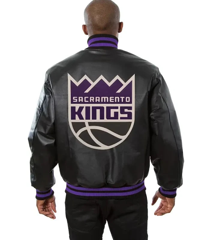 Sacramento Kings leather jacket
