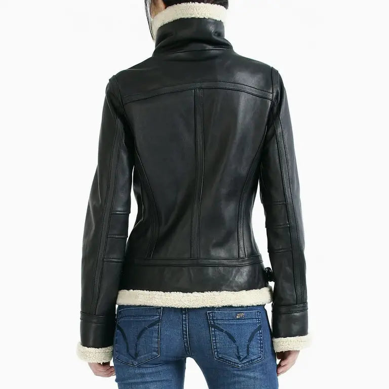 Stylish aviator jacket for women
